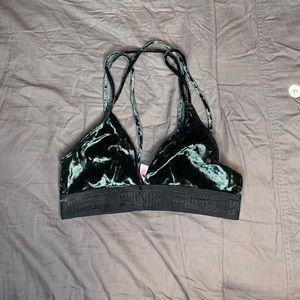 PINK Velvet Bralette